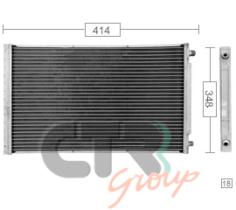 Ctr 1223805 - CONDENSADOR HARRISON 414X348X18