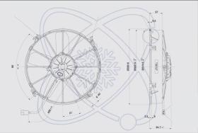 Electroauto 32F0004 - ELECTROVENT.SOP.24C 5PALAS 331MM