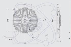 Electroauto 32H0004 - ELECTRO SPAL 310 MM SOP.12V 10 PALA