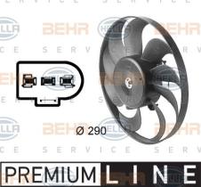 Hella 8EW009144601 - ELECTROVENTILADOR*