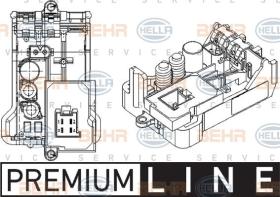 Hella 8EW009158151 - VENTILADOR MAN TG-A