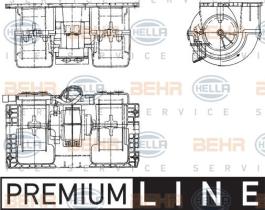 Hella 8EW009160781 - VENTILADOR VOLVO FH12/FM7/DIV