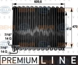 Hella 8FC351300151 - CONDENSADOR