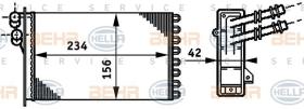 Hella 8FH351311021 - CALEFACTOR VAG GOLF IV