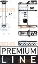 Hella 8FH351311391 - CALEFACTOR VOLVO S80 (P23)