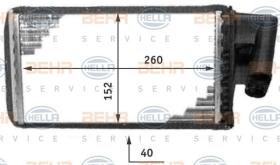 Hella 8FH351311701 - CALEFACTOR RENAU LAGUNA