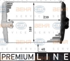 Hella 8FH351311761 - CALEFACTOR DC (C208/W210/R170)