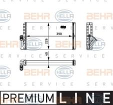 Hella 8FH351312541 - CALEFACTOR DC ATEGO/ACTROS(SKN)