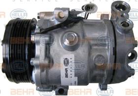 Hella 8FK351127261 - COMPRESOR SANDEN SD6V12 PV6 OPEL