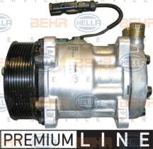 Hella 8FK351135141 - COMPRESOR SANDEN 24V SD7H15 PV8 CAMION MAN