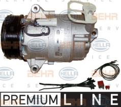 Hella 8FK351135311 - COMPRESOR HARRISON CVC OPEL PV6