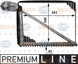 Hella 8FV351211061 - EVAPORADOR A/A VAG