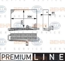 Hella 8FV351330121 - EVAPORADOR VOLVO FM