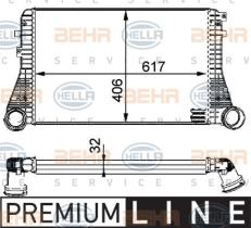 Hella 8ML376723541 - INTERCOOLER  VW GOLF V