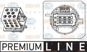 Hella 9ML351332241 - RESISTENCIA PSA 206/XSARA PICASS