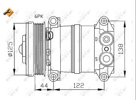 Nrf 32202 - COMPRESOR CHEVROLET TAHOE