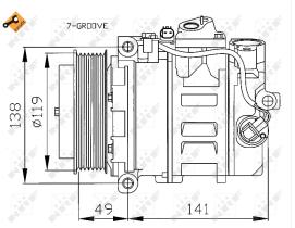 Nrf 32215 - COMPRESORES C-CLASS W203