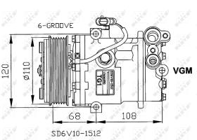 Nrf 32230 - COMPRESORES AGILA / COMBO / CORSA C