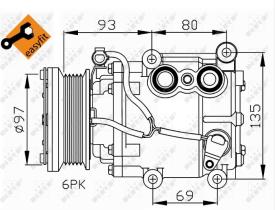 Nrf 32247 - COMPRESORES MONDEO III 1.8 &2.0