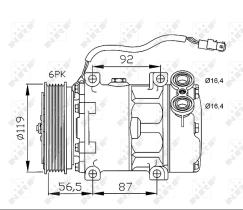 Nrf 32278 - COMPRESOR CT.-PG.C5/607/406