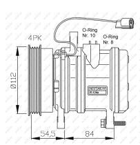 Nrf 32368 - COMPRESOR HYUNDAI