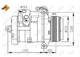 Nrf 32432 - COMPRESOR BMW X5 (E53)