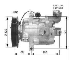 Nrf 32461 - COMPRESOR NISSAN MICRA