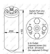 Nrf 33183 - FILTRO DESH. NISSAN MAXIMA, MICRA,