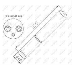 Nrf 33225 - FILTRO DESH NISSAN ALMERA/PRIMERA