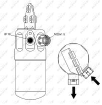 Nrf 33236 - FILTRO DESH. AUDI A6