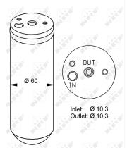 Nrf 33293 - FIL.DESHIDRATANTE MERCEDES