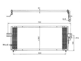 Nrf 35232 - CONDENSADOR NISSAN ALMERA