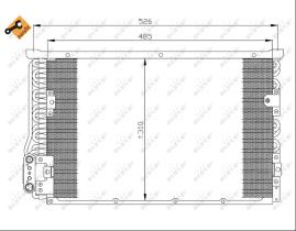 Nrf 35246 - CONDENSADOR BMW 325TDS