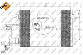 Nrf 35291 - CONDENSADOR AUDI - VOLKSWAGEN A4 -