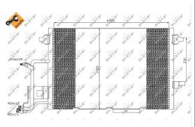 Nrf 35317 - CONDENSADOR AUDI A6