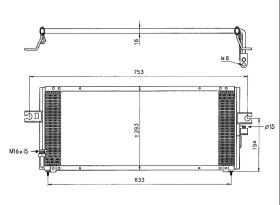 Nrf 35331 - CONDENSADOR NISSAN ALMERA