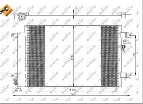 Nrf 35403 - CONDENSADOR FORD/SEAT/VW GALAXY / A