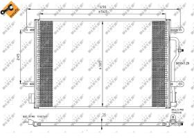 Nrf 35404 - CONDENSADOR AUDI/VW A4 / PASSAT-VI