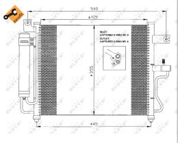 Nrf 35428 - CONDENSADOR HYUNDAI ACCENT MAN.