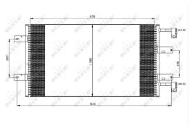 Nrf 35505 - CONDENSADOR NISSAN / OPEL / RENAULT