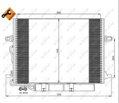 Nrf 35517 - CONDENSADOR MERCEDES W211 E200 E220