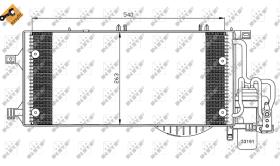 Nrf 35528 - CONDENSADOR OPEL CORSA C 1,7TI/TDI