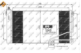 Nrf 35535 - CONDENSADOR MERCEDES C203 C180 C200