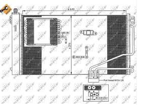 Nrf 35536 - CONDENSADOR MERCEDES C203 - C220 /