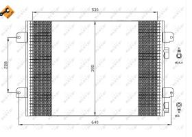 Nrf 35542 - CONDENSADOR RENAULT MEGANE / SCENIC