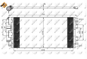 Nrf 35548 - CONDENSADOR ROVER FREELANDER