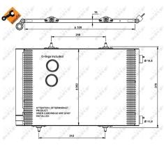 Nrf 35779 - CONDENSADOR PEUGEOT 207 2008