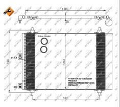 Nrf 35843 - CONDENSADOR BERLINGO