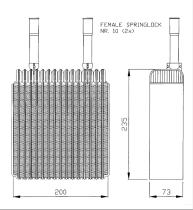 Nrf 36074 - EVAPORADOR FORD FIESTA / IKON / KA