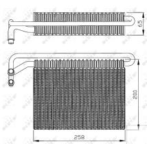 Nrf 36096 - EVAPORADOR BMW SERIE 3 E46